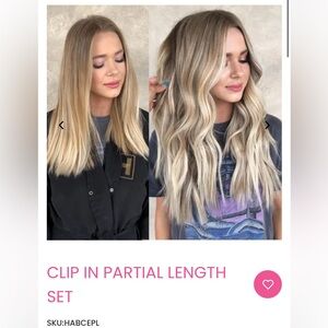Habit Hair Clip In Extensions